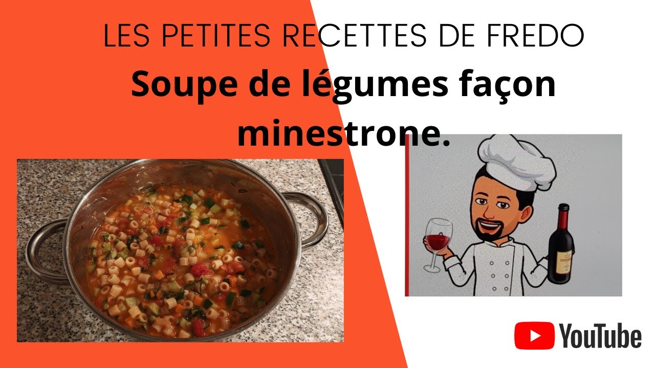 Soupe de légumes façon minestrone