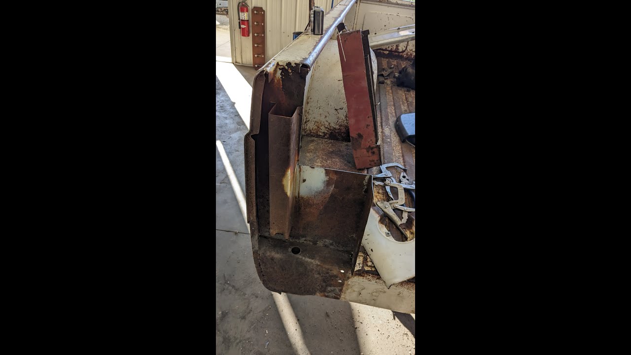 66 Ford  Slick Side bed repair