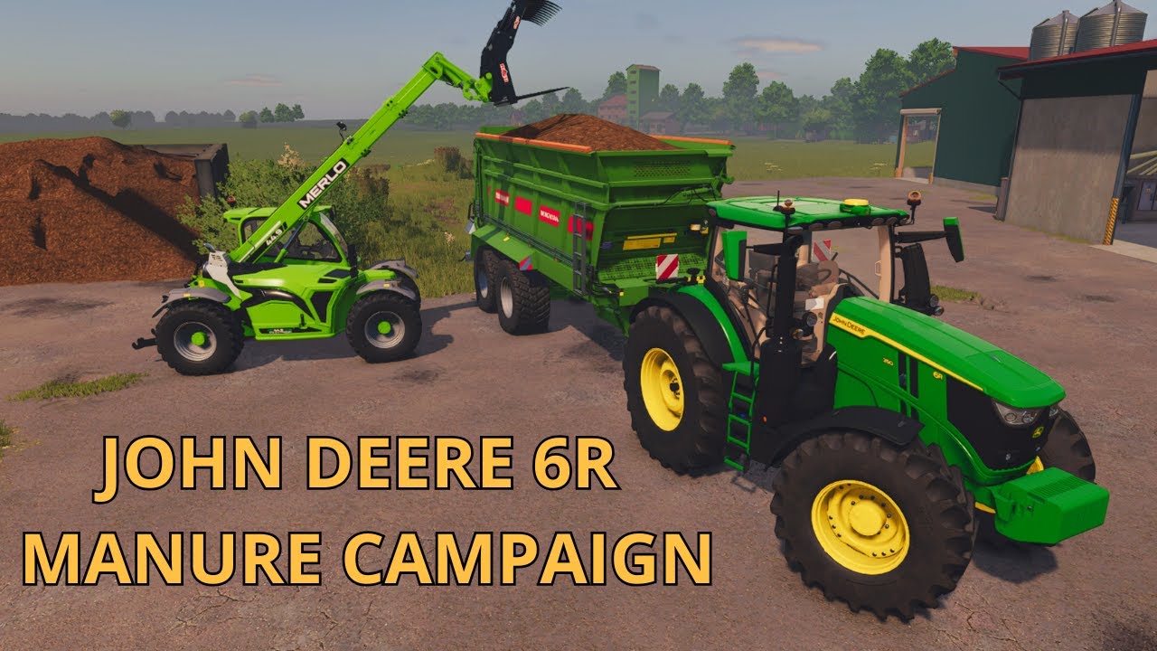 WYWÓZ OBORNIKA | JOHN DEERE 6R w AKCJI | [FS25]