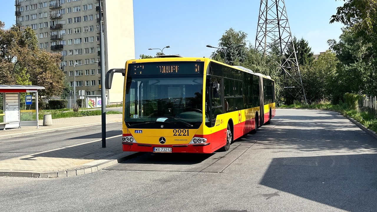 ↯ Mercedes Conecto LF G #2221 MZA Warszawa [🚍517] ↯