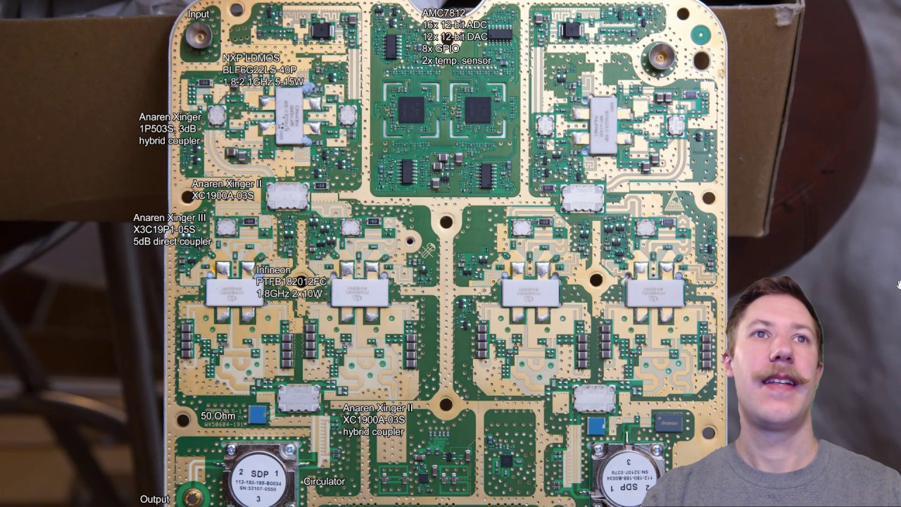 Huawei RRU3928 1800MHz Radio Base Station Circuit Analysis (Part 2 of 2)