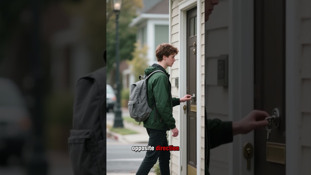 I Saw Myself Leaving My House  #darksidestories #horror #scarystories #ai #Shorts #trending #viral