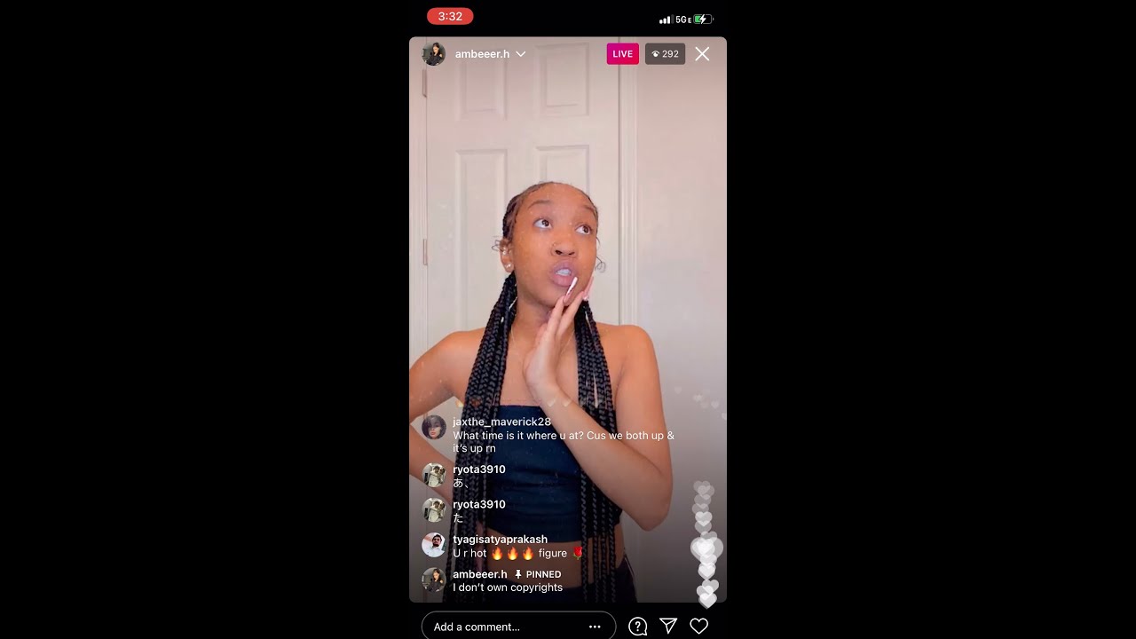 Ambeer H IG Live (gets mad and GOES OFF) 3/19/21