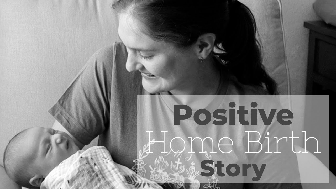 My Positive Home Birth Story // First Home Birth + Meet New Baby!