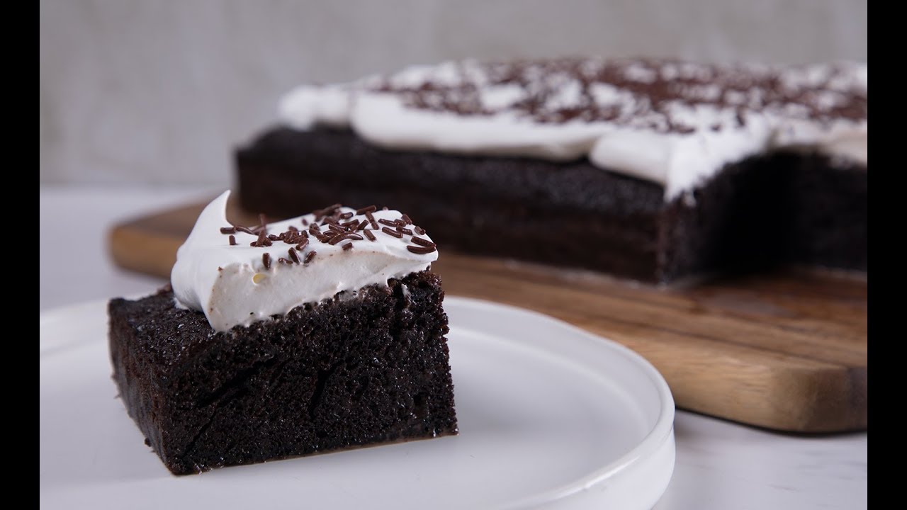 เค้กช็อกโกแลตสามนม Chocolate Tres Leches Cake : พลพรรคนักปรุง