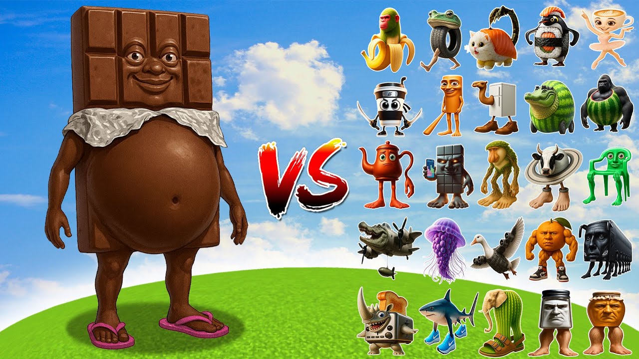 CHOCOLATINI PANCIONCIONI vs All Italian AI Brainrot Bosses | Minecraft Meme Mob Battle
