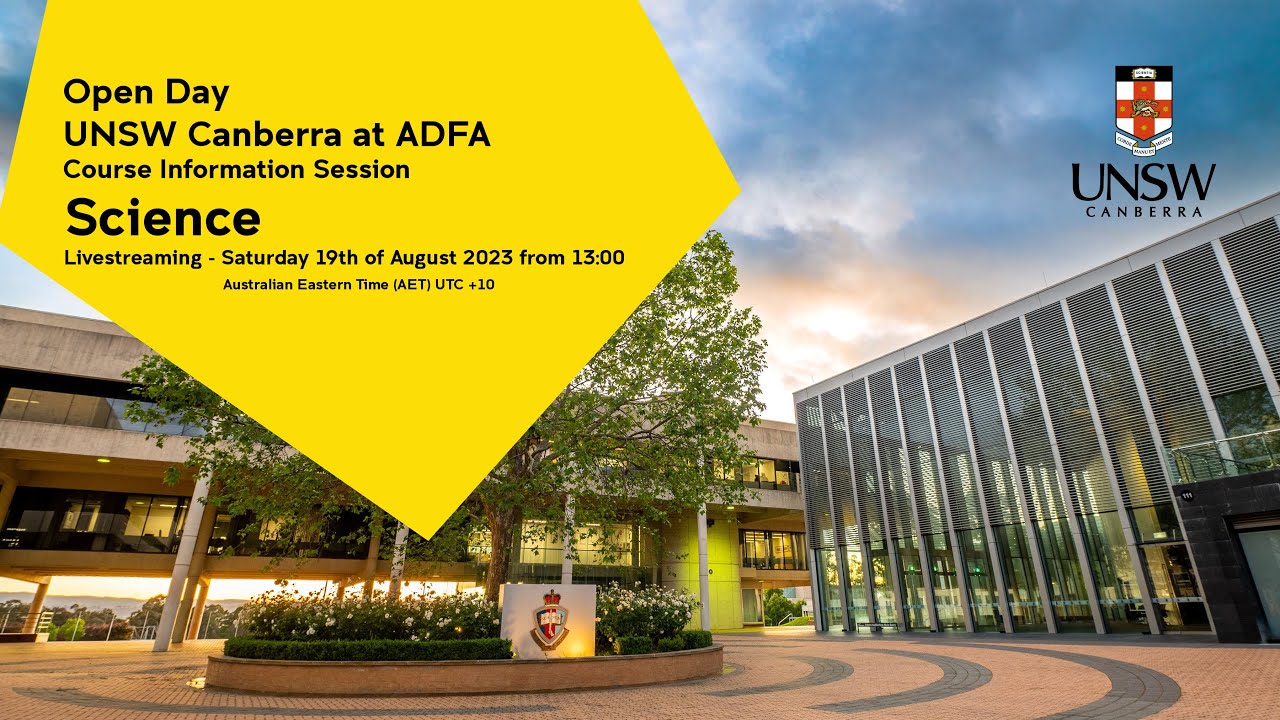 ADFA Open Day course information session – Science