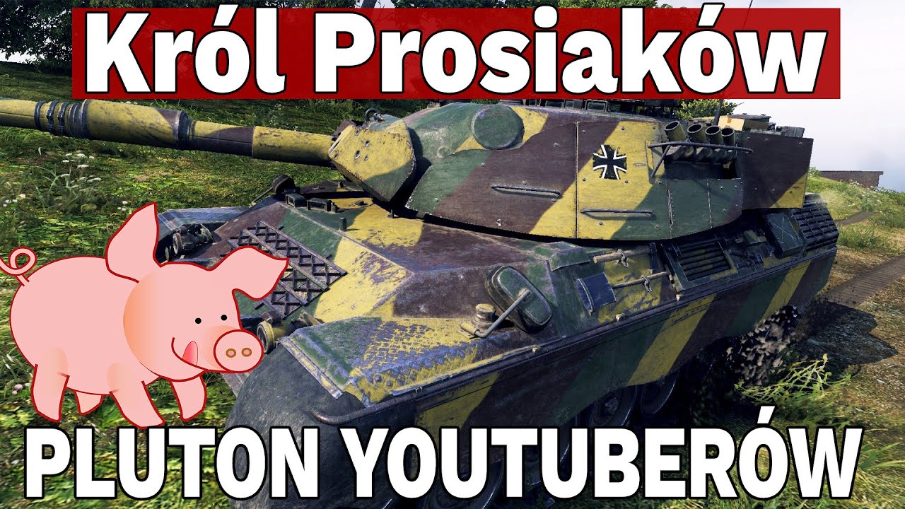 KRÓL PROSIAKÓW - Pluton YouTuberów z Grzechu i DED - World of Tanks