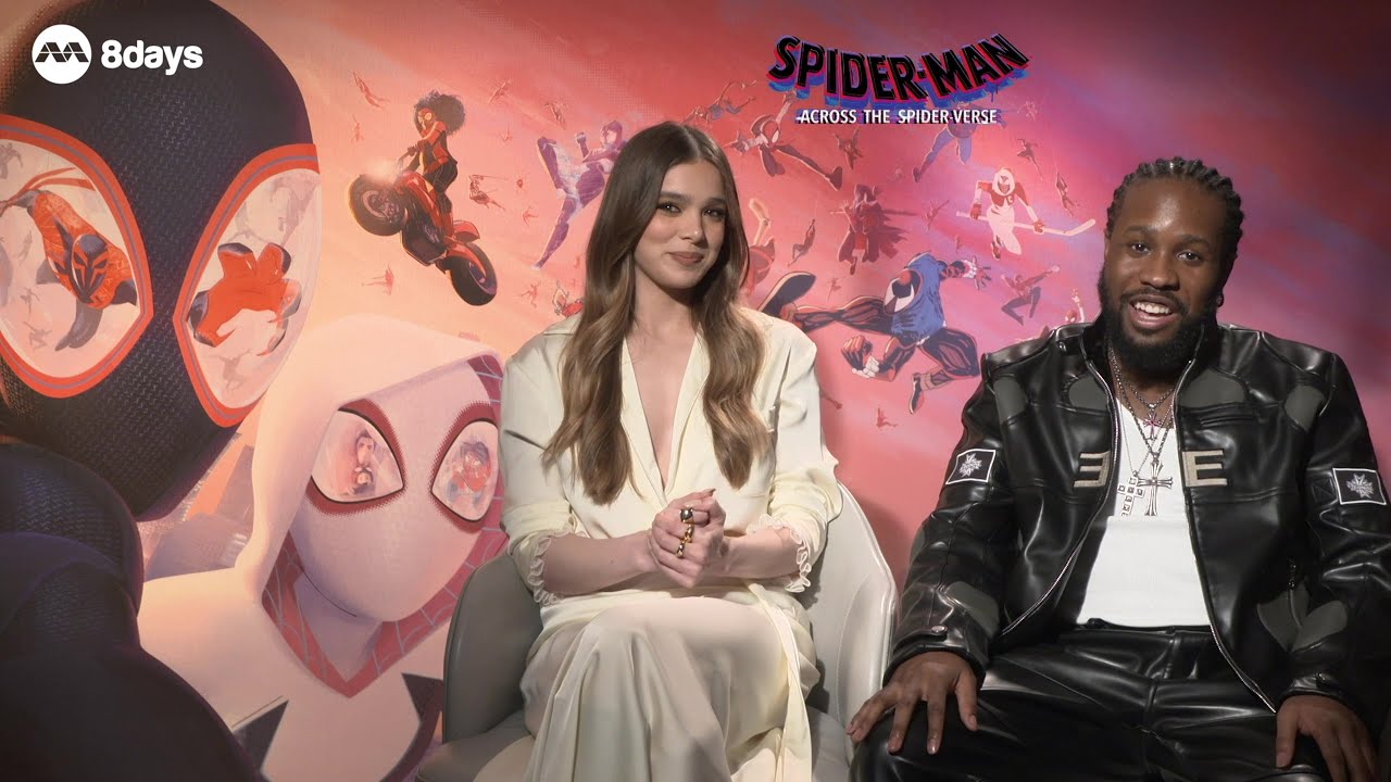 Shameik Moore & Hailee Steinfeld on their fave Spider-people in the Spider-Verse | 8DAYS Interviews