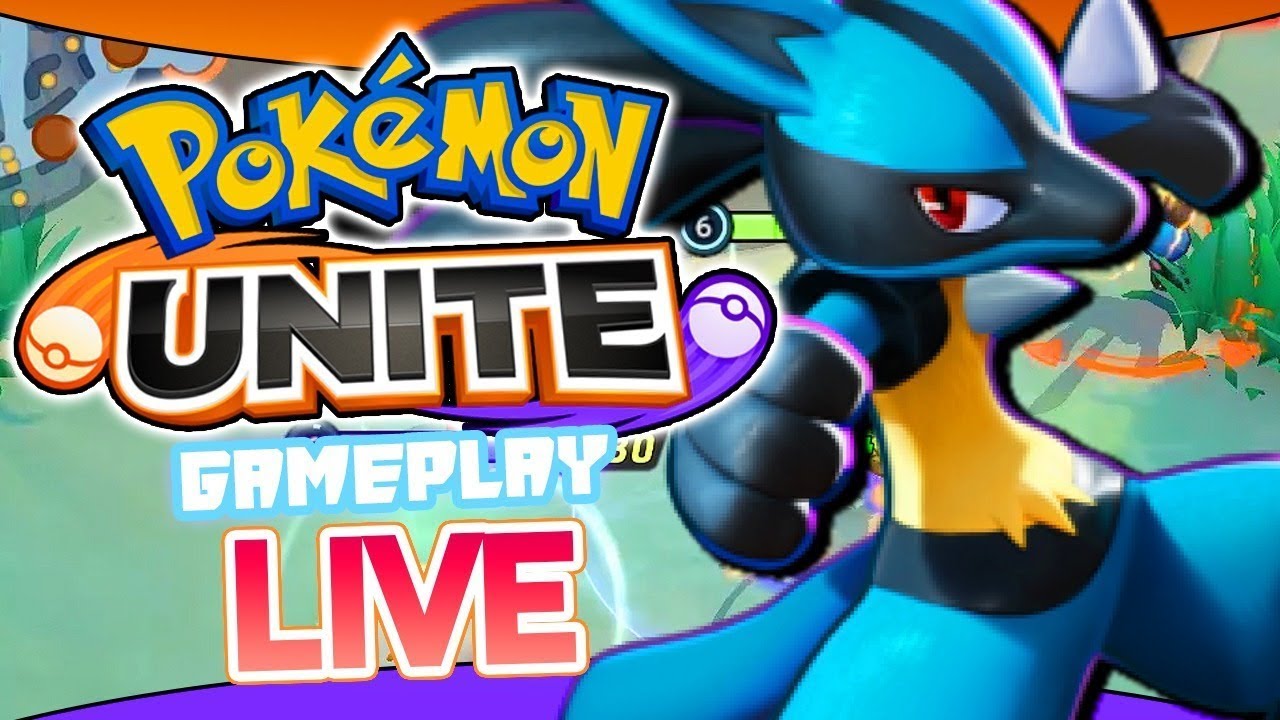 ➡️JOGANDO COM ESCRITOS➡️POKEMON UNITE➡️VAMOS DE GAMEPLAY😎