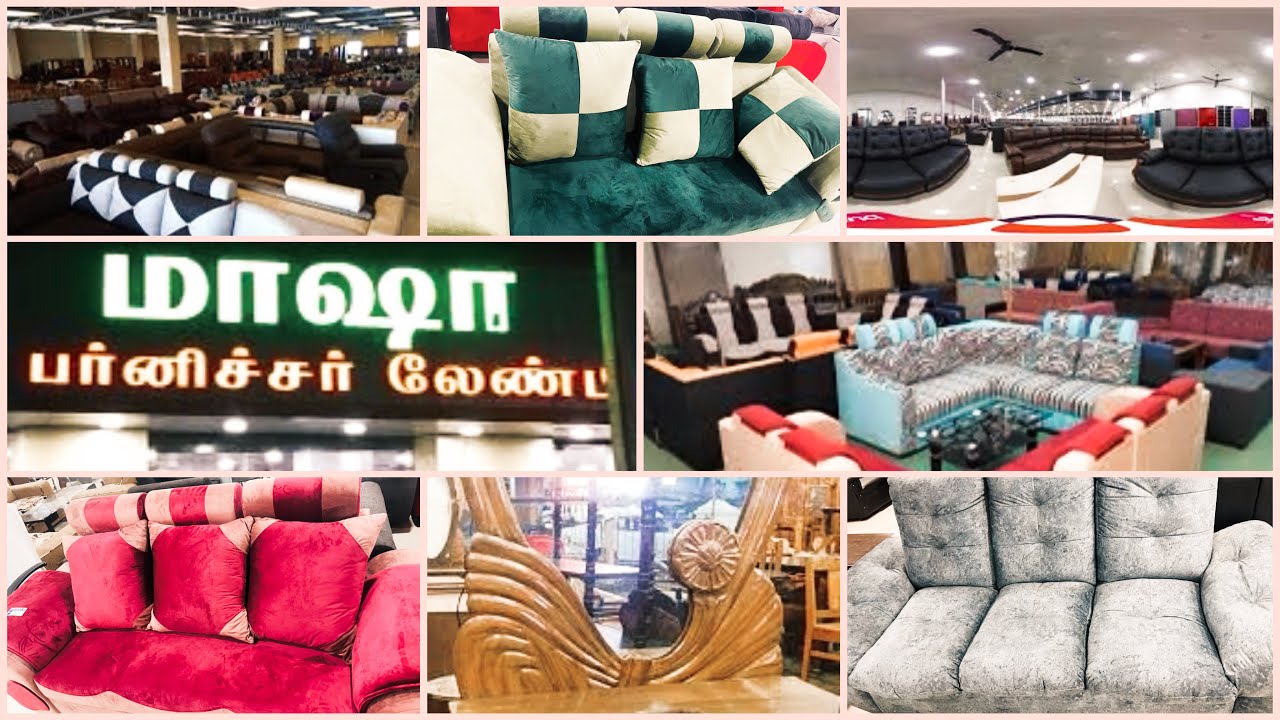 MASHA FURNITURE LAND || FURNITURE 🪑SHOPPING || WOODEN & STEEL FURNITURES || NAGERCOIL, VADASERY