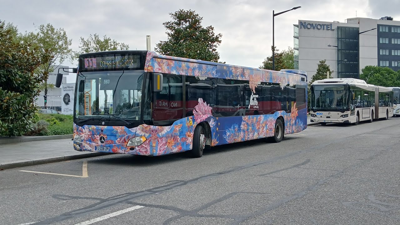 Des bus LiA au Havre le 25/04/25