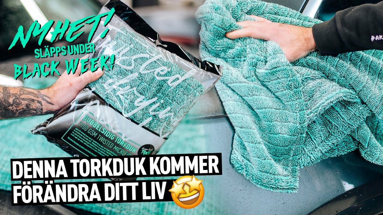 TWISTED DRYING TOWEL | NYA PRODUKTER INF&Ouml;R BLACK WEEK