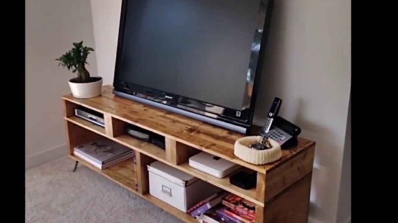 Making A TV Stand Pallets