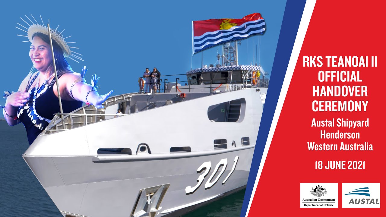 ANNOUNCEMENT: RKS Teanoai II - Official Handover Ceremony