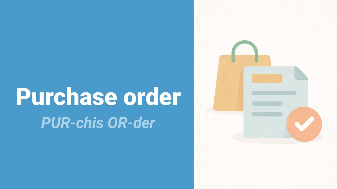 How to Pronounce Purchase Order?