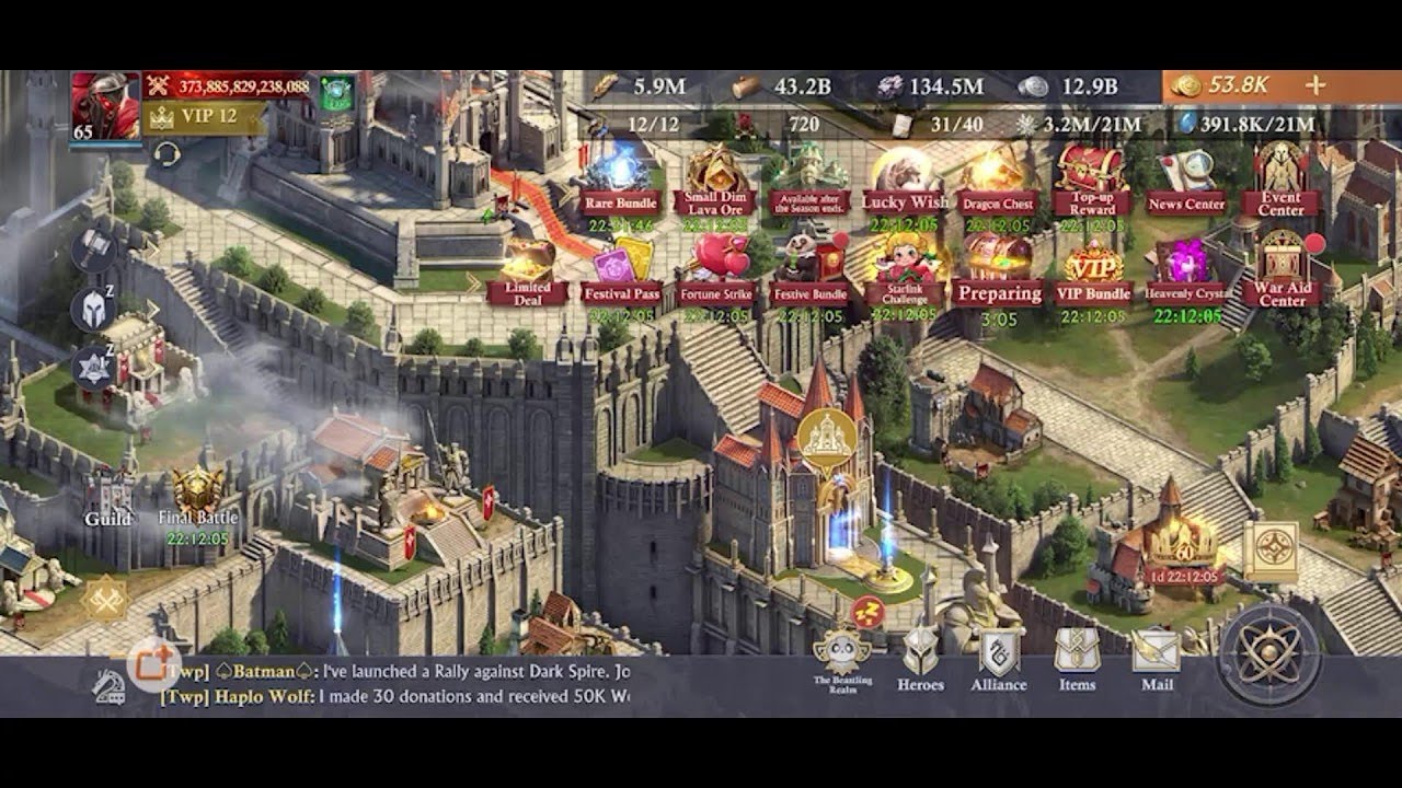 King of Avalon Live  S16— Battle of the Capital, Dragon Power & Base Building Strategy