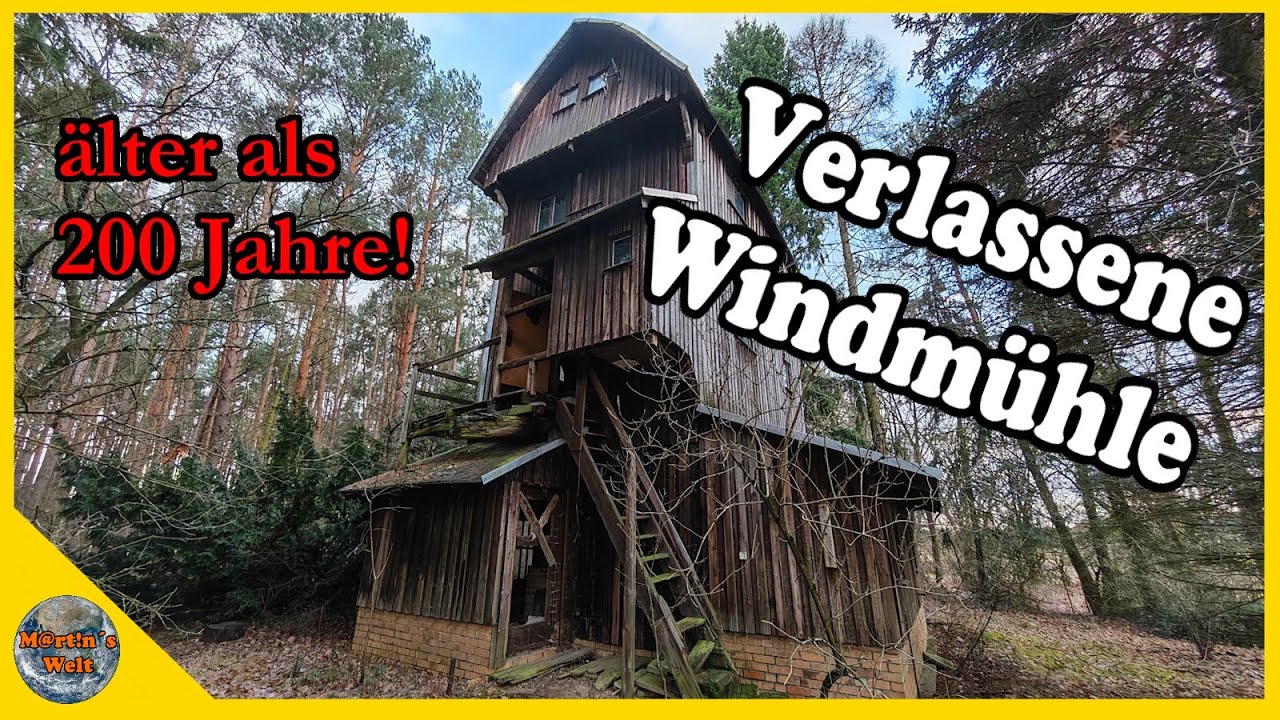 Die verlassene Windmühle des alten Mannes