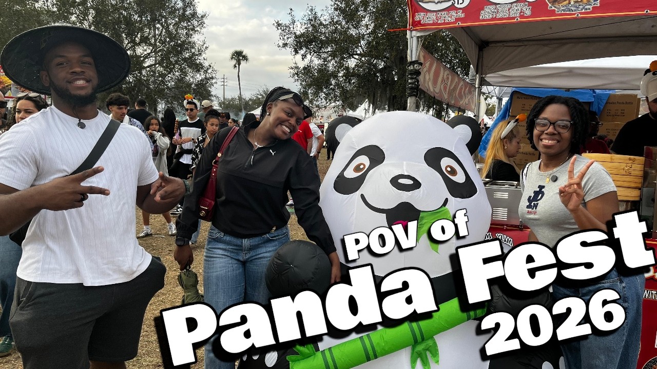 *POV of Panda Festival*
