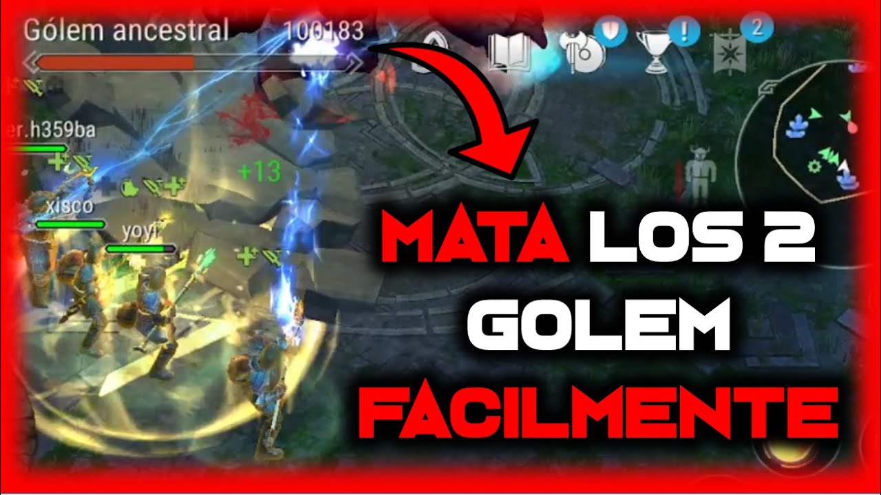 ✅MATA AL GOLEM✅FACIL Y RAPIDO - GOLEM JOVEN Y ANCESTRAL - FROSTBORN - Javi G
