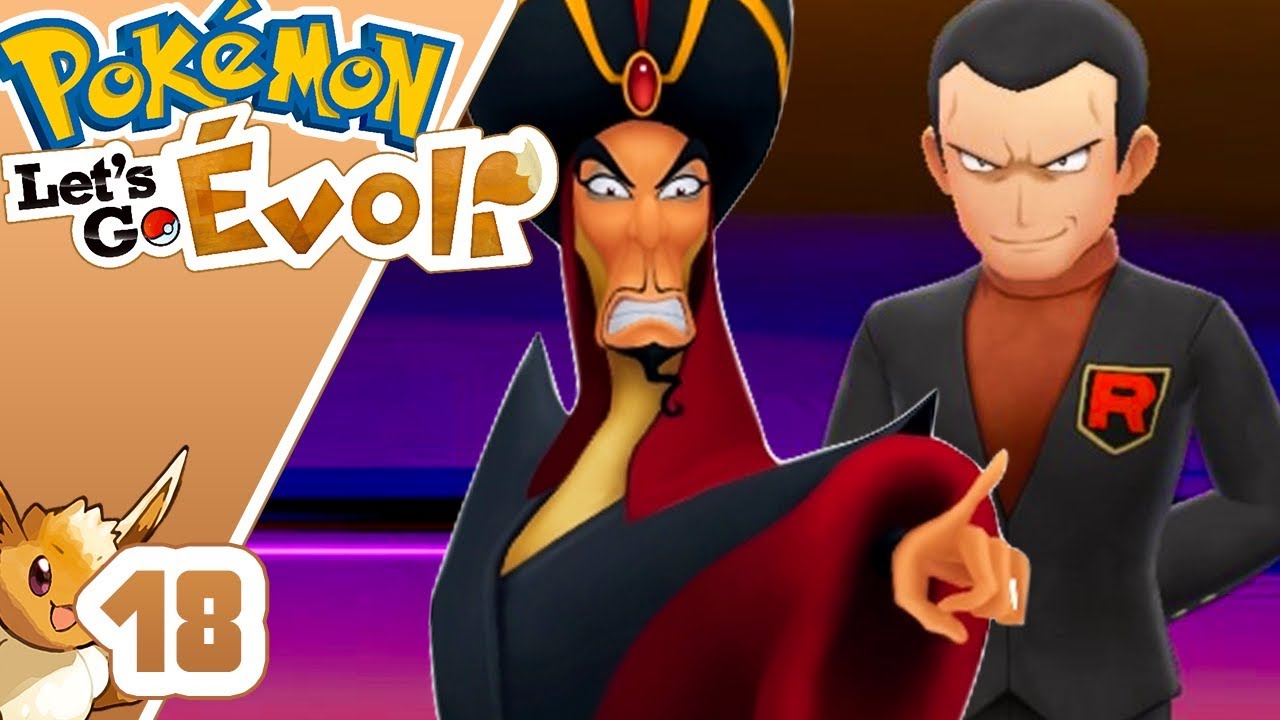 GIOVANNI OU JAFAR ? - POKEMON LET'S GO EVOLI ~18~ COOP