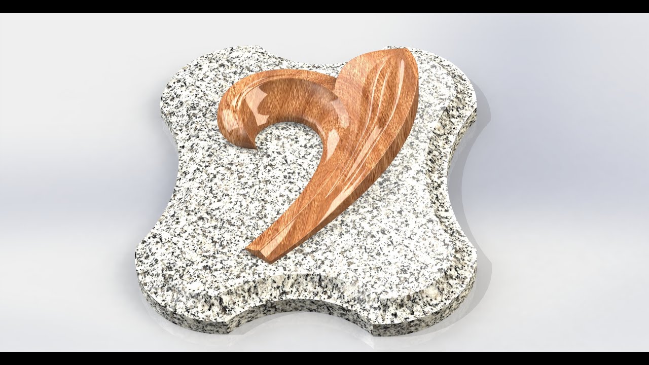 Solidworks modeling: wood carving modeling #2