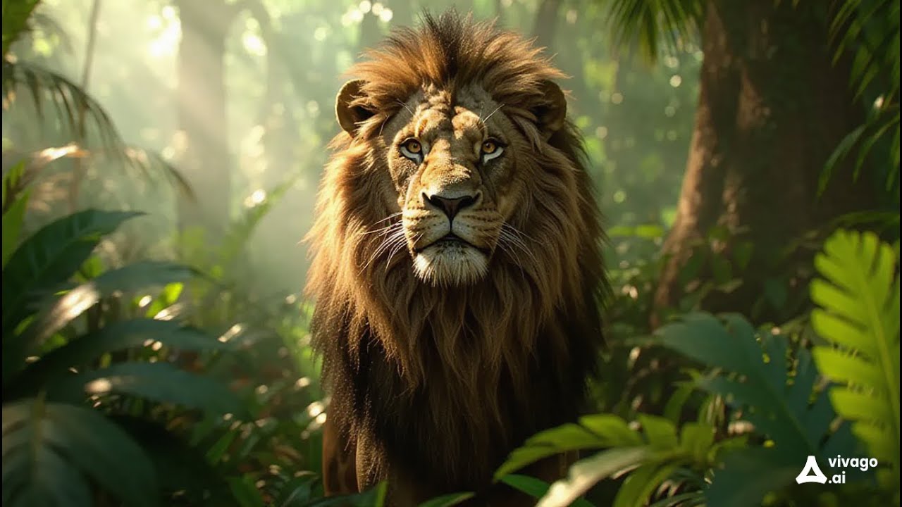 How the Lion Became King of the Jungle 🦁 (Adventure Kids Story)