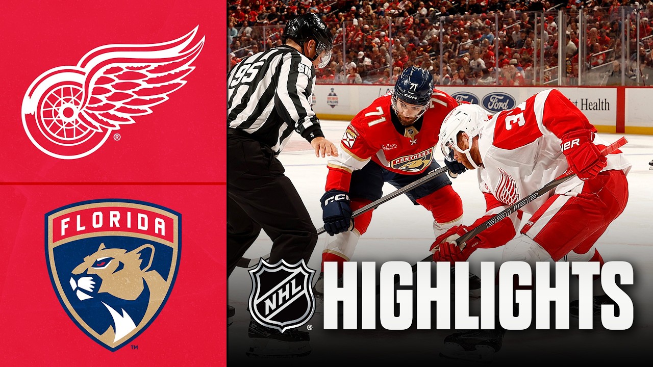 Red Wings vs. Panthers | NHL Highlights | April 15, 2026