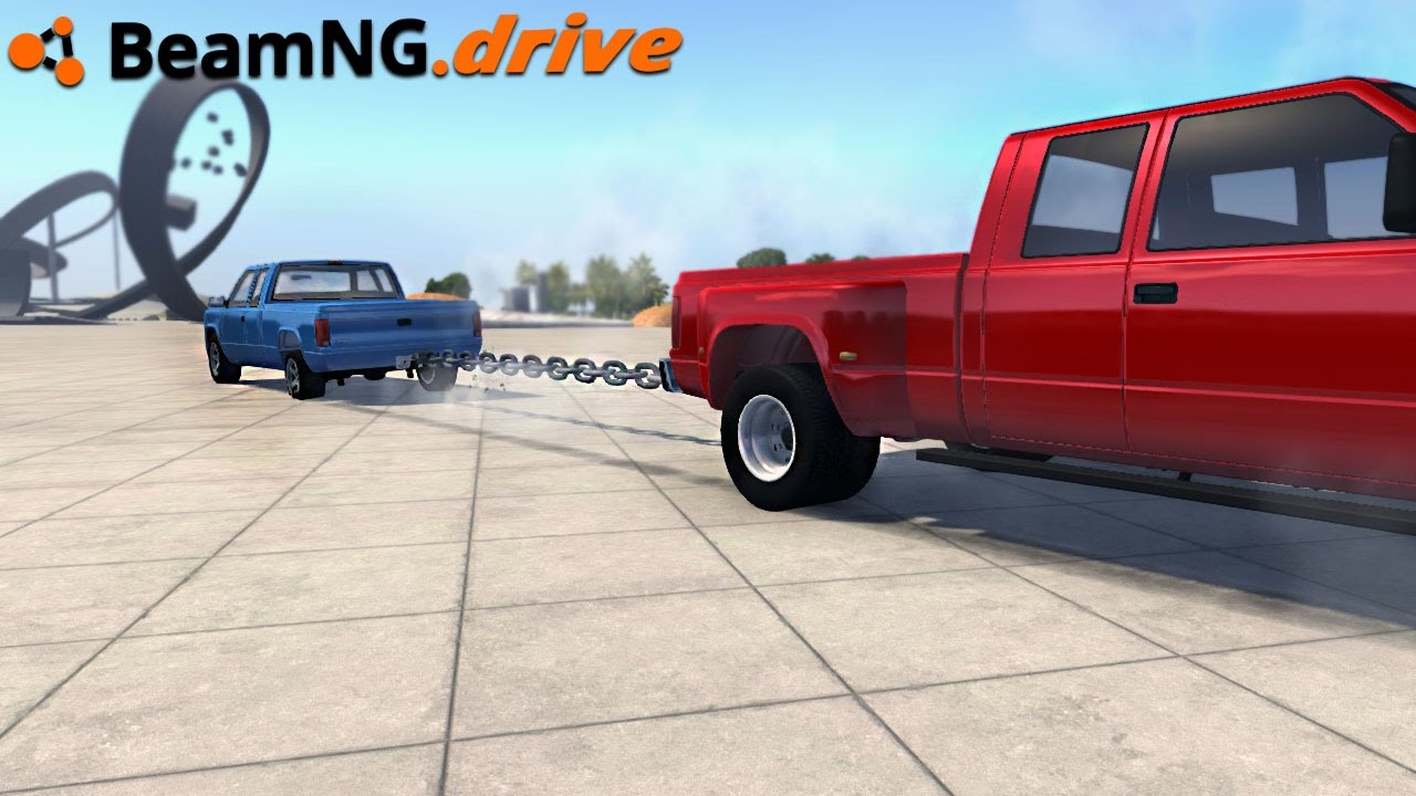 BeamNG.drive - TUG OF WAR