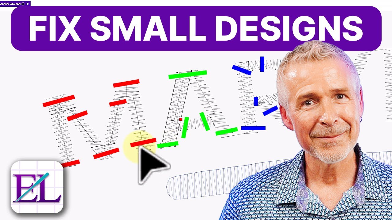 Embroidery Medic | How to Fix SMALL Designs for Machine Embroidery