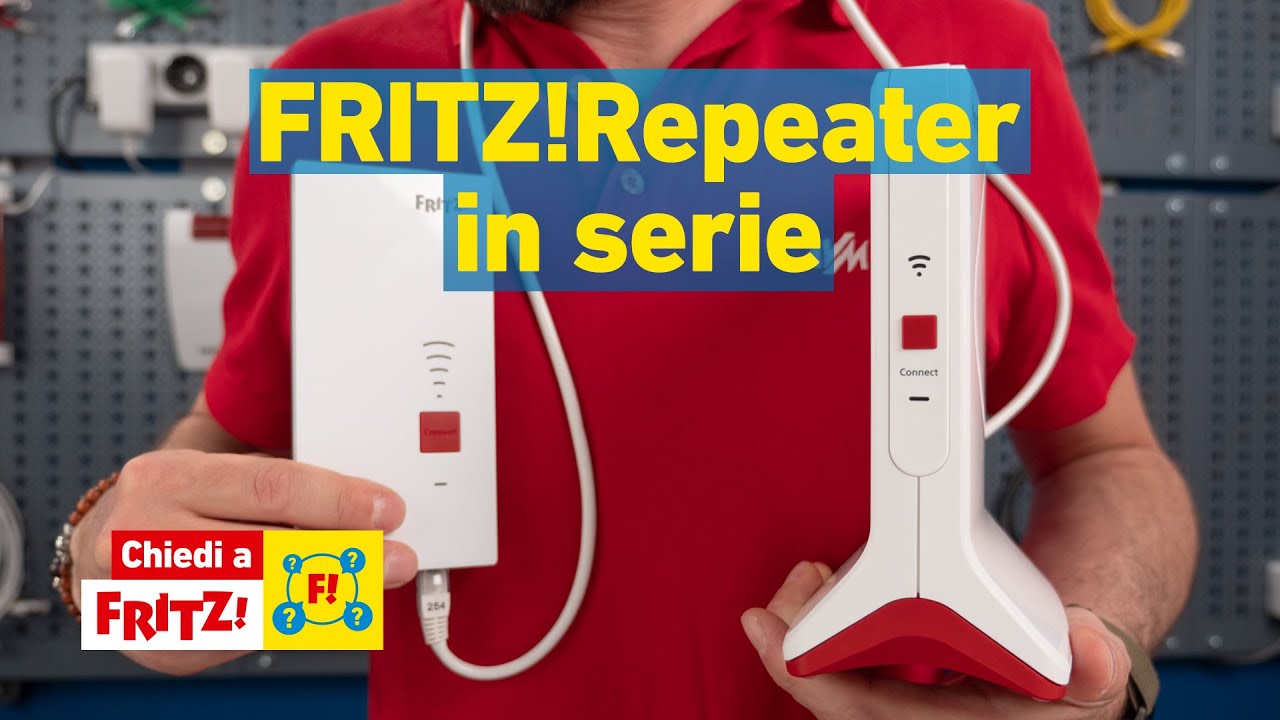 FRITZ!Repeater in serie | Chiedi a FRITZ! 01