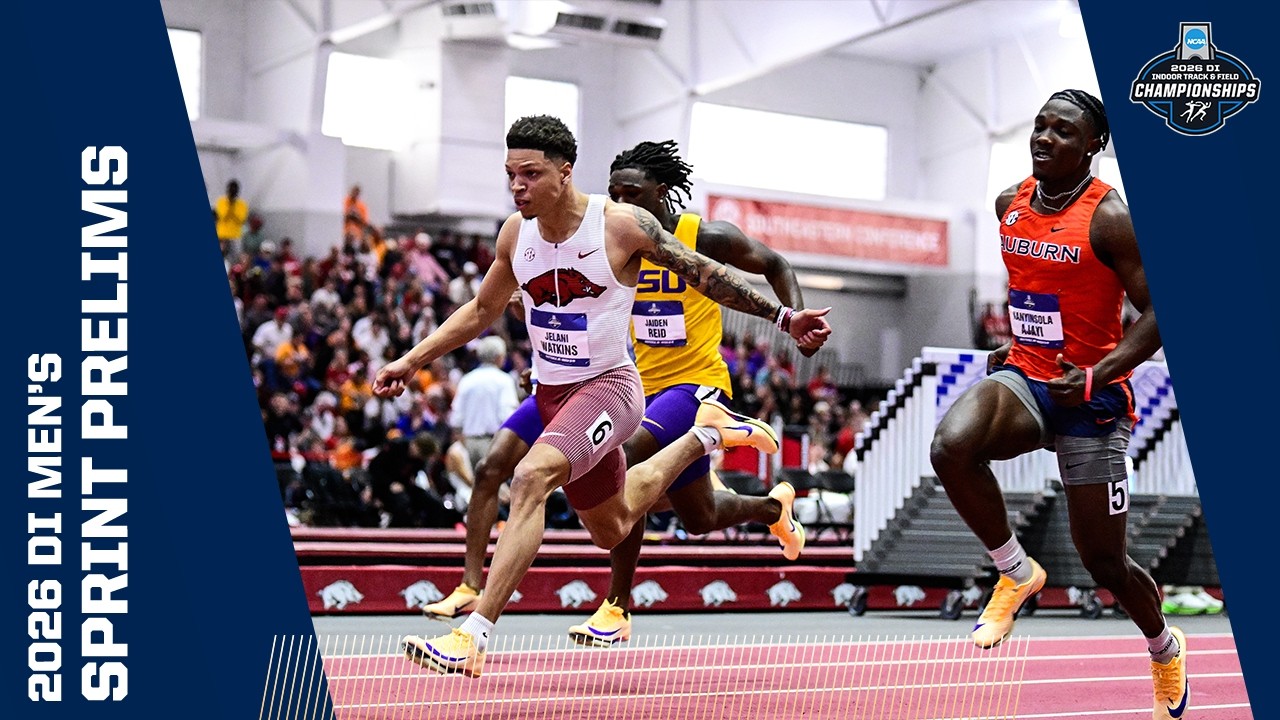 Every men's sprint prelim from the 2026 DI indoor track and field championships