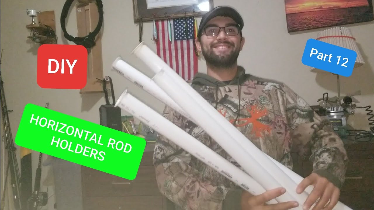 DIY fiberglass boat build (Buildng horizontal rod holder sleeves) PART 12