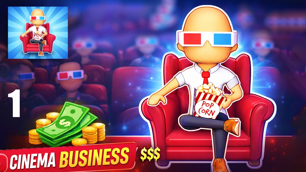 Cinema Business Games -Idl Games-Gameplay Walkthrough part 1