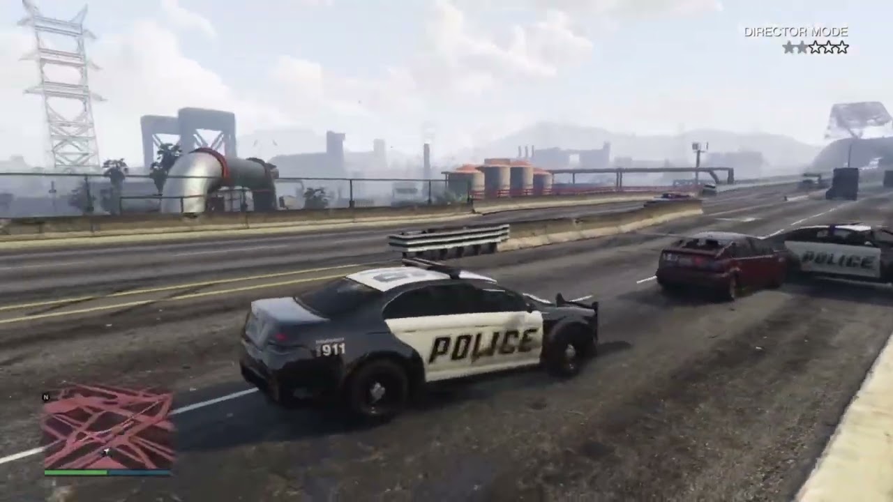GTA 5: The Invincible Highway War 