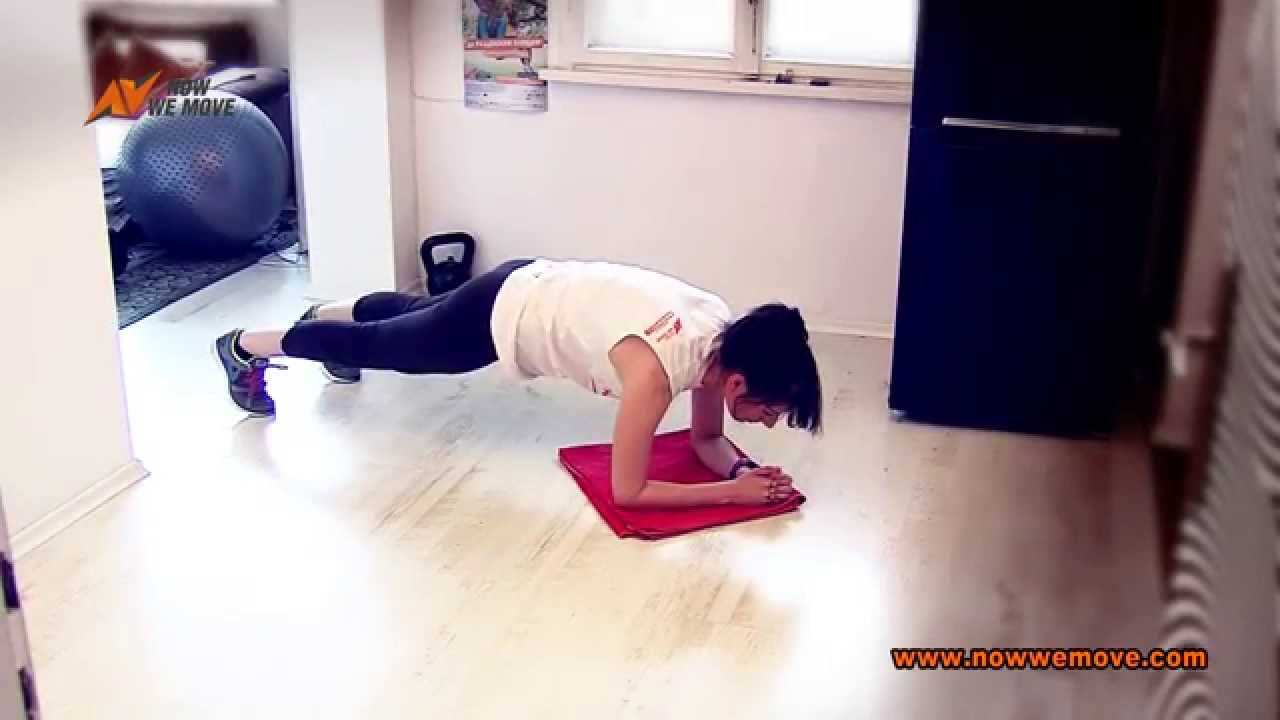 NowWeMOVE MOVEment pills - HOME exercises - Standard plank