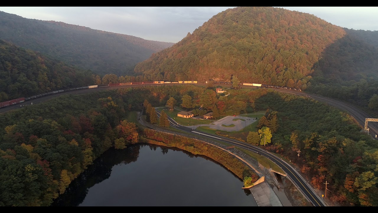 Horseshoe Curve by Drone(Part 1)