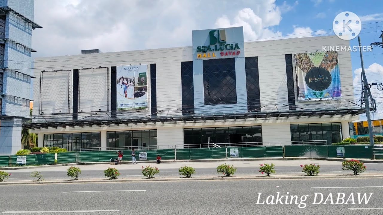 Update of Sta Lucia Mall Davao as of May 2024, Landscaping Done, Interior finishing ongoing