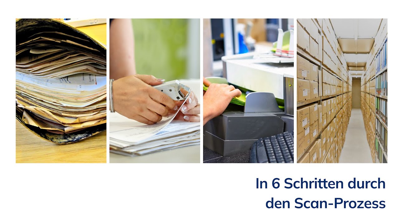 Von analog zu digital - So geht der Scan-Prozess