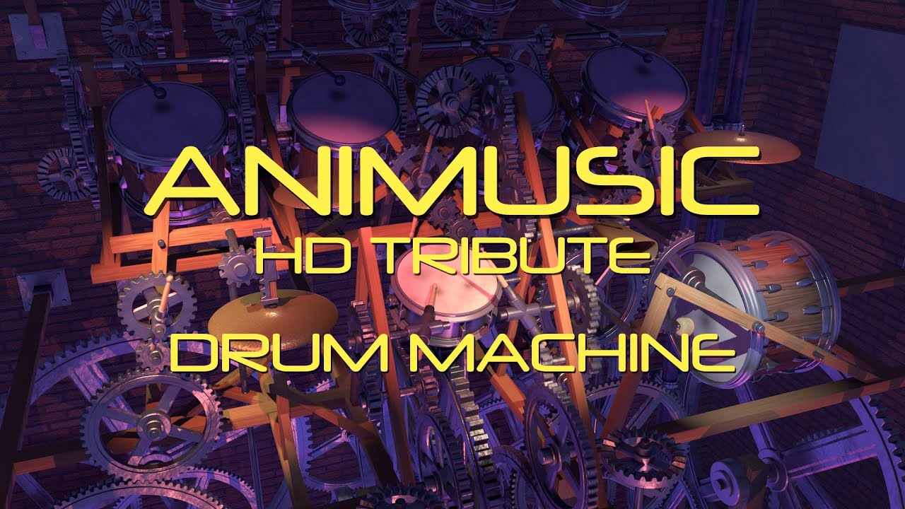 Drum Machine - Animusic 1 - HD Recreation