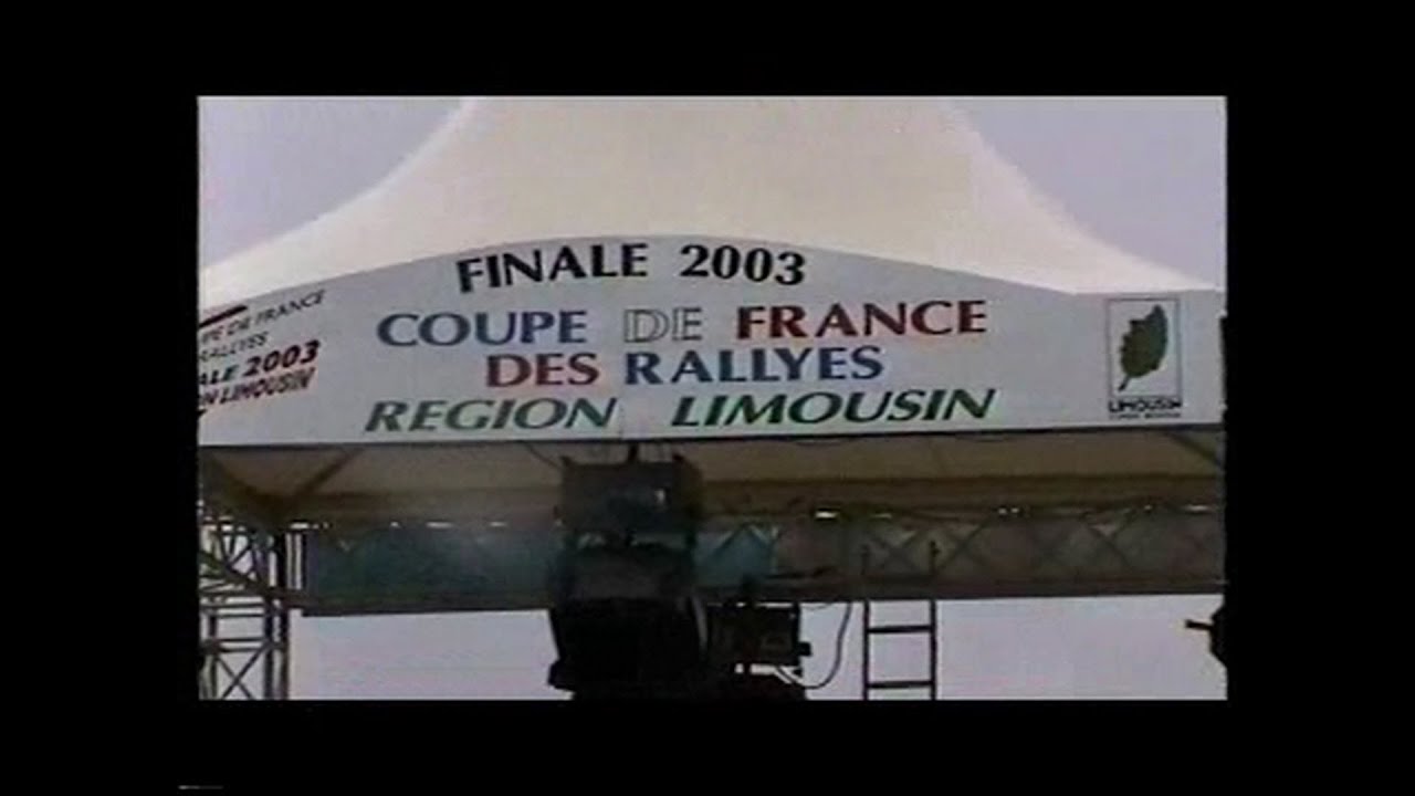 Finale des rallyes Limoges 2003