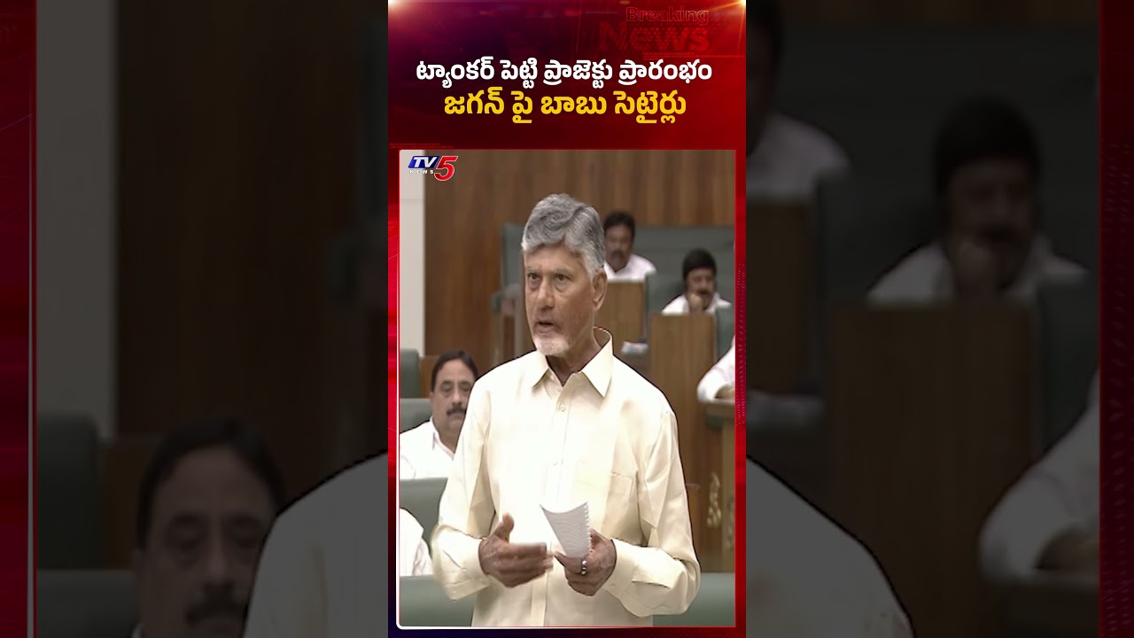CM Chandrababu Funny Satires on YS Jagan in AP Assembly | #appolitics #tv5news #ysrcp