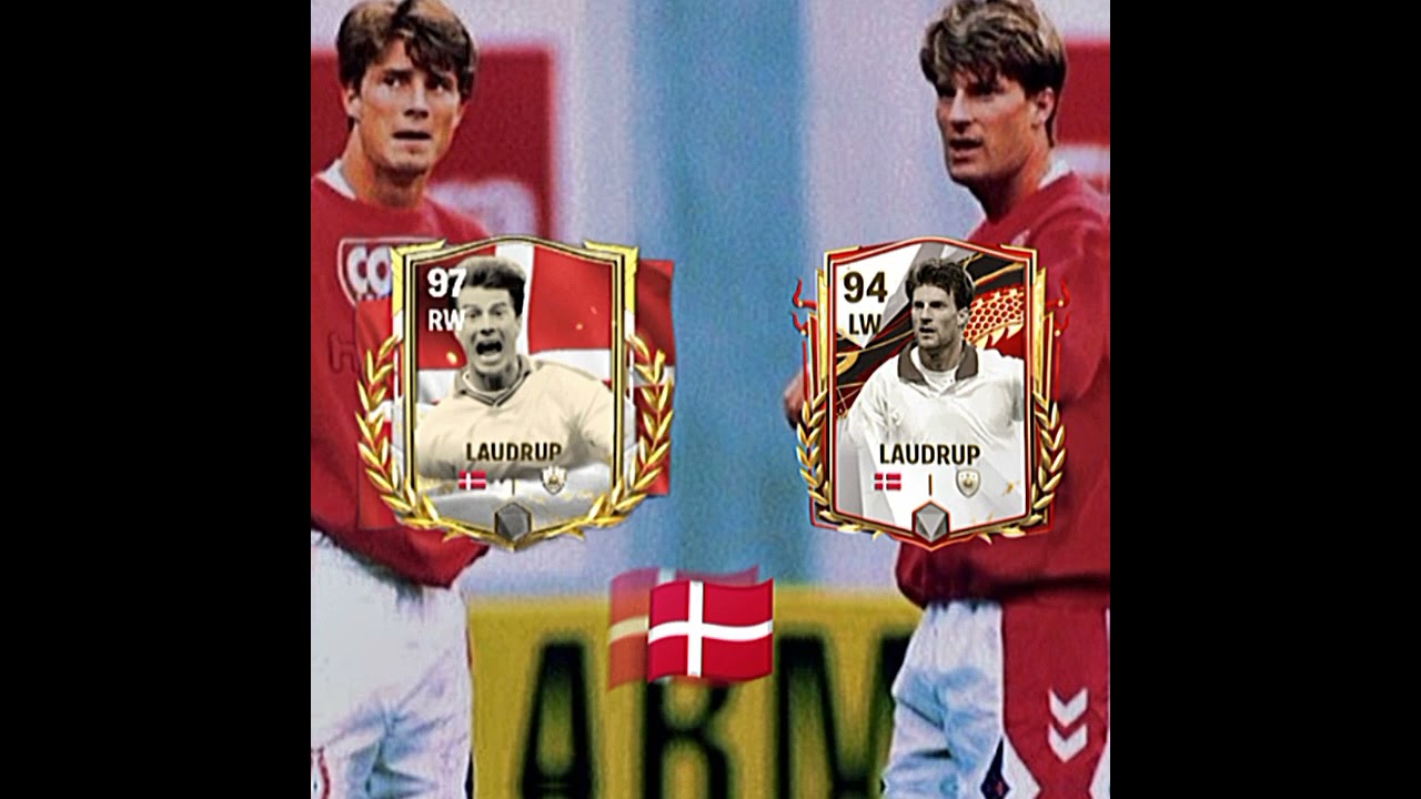 BRIAN LAUDRUP🇩🇰 VS MICHAEL LAUDRUP 🇩🇰 FIFA card #like ❤#subscribe ❤ #football