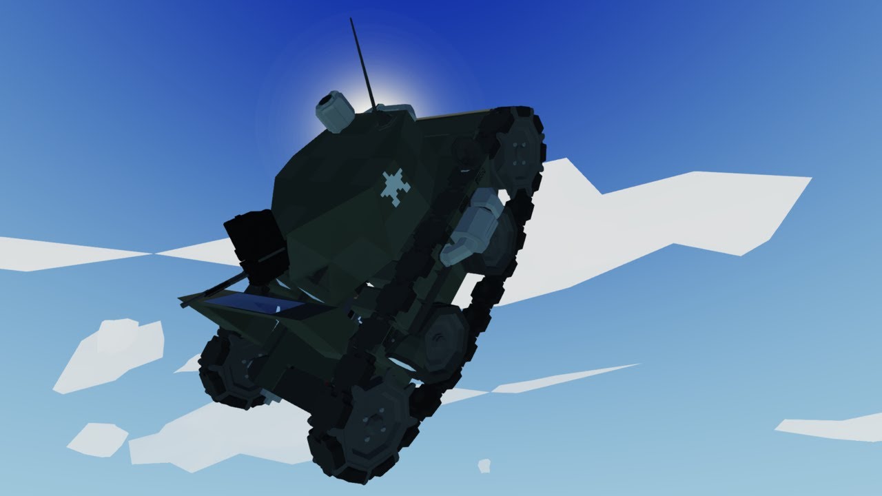 This Tiny Tank is Weirdly Functional In Stormworks: Build and Rescue