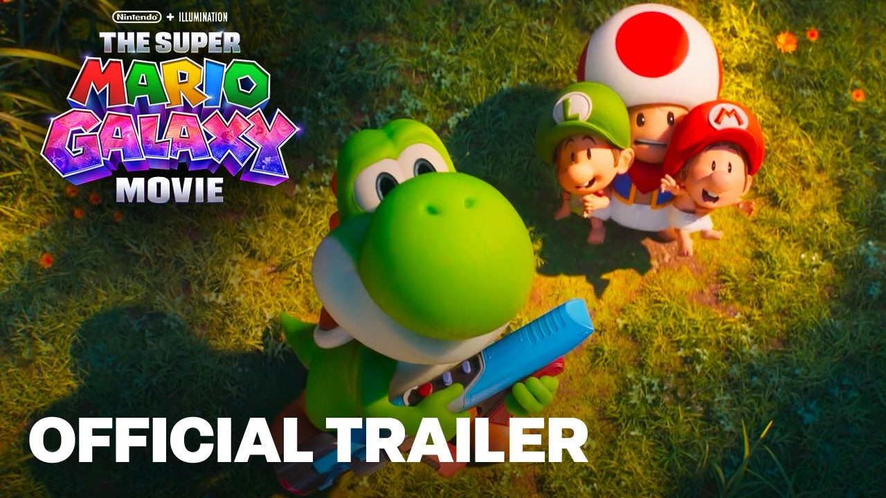 The Super Mario Galaxy Movie Official Yoshi Reveal Trailer