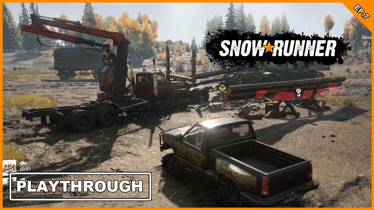 SnowRunner EP7 - Horn Power! Light Power!
