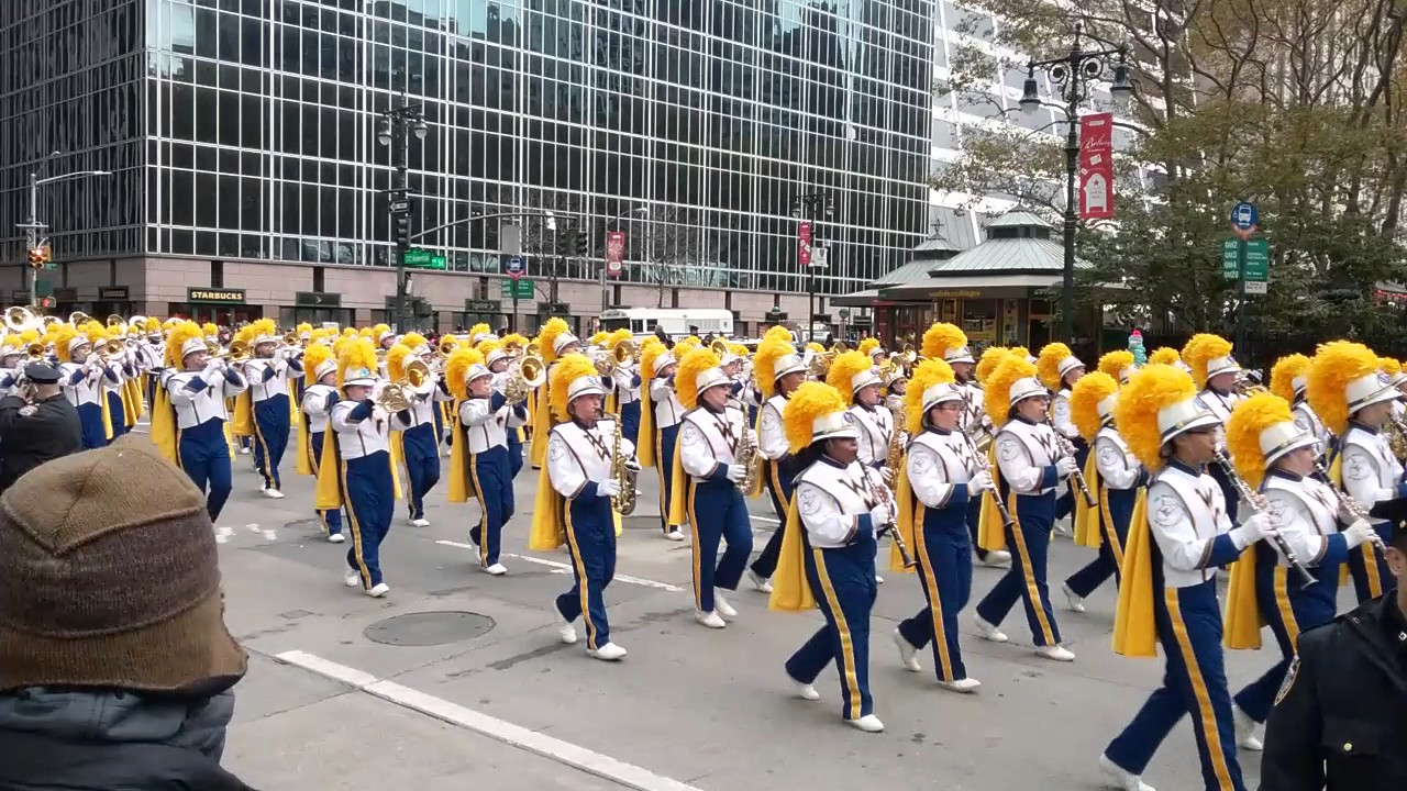 The Pride of West Virginia in the 2016 Macy's Parade