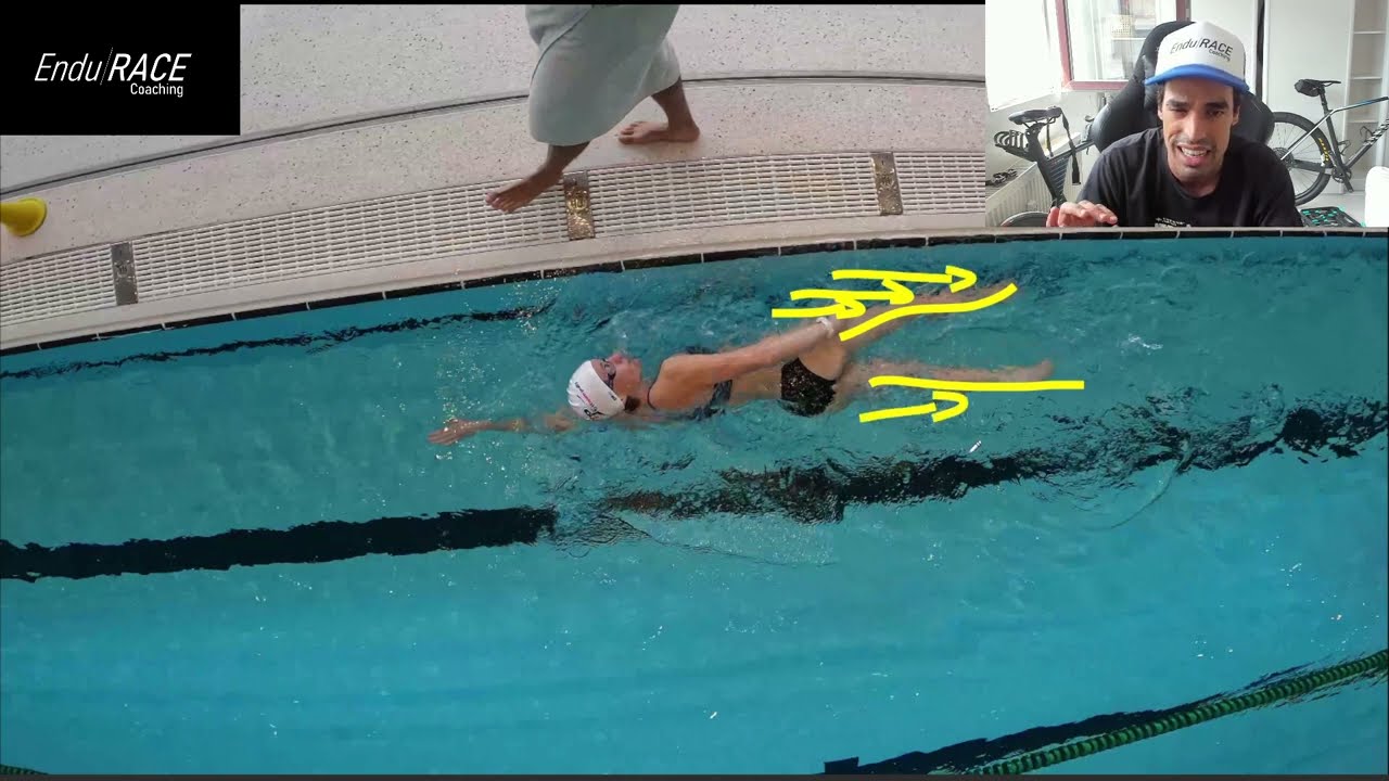 Analyse natation Elisabeth - Triathlète