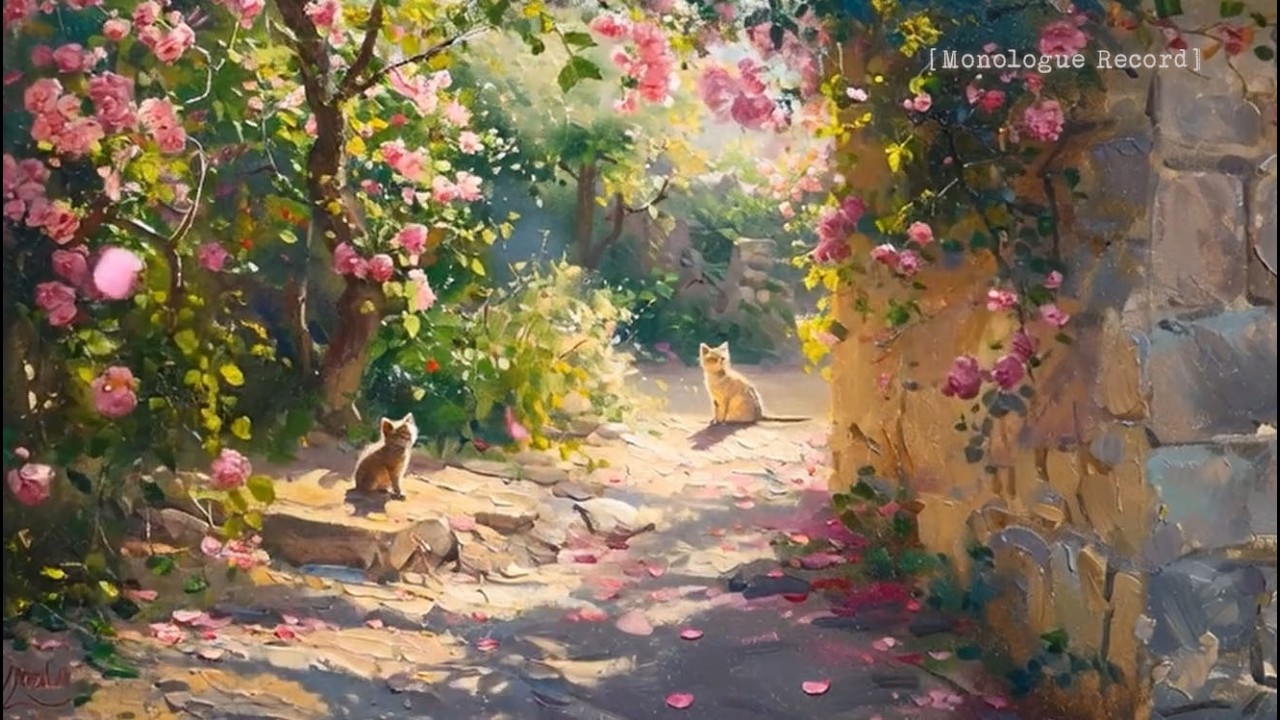 햇살 장미정원 냥이의 레트로 재즈 스윙 🐾  1930s Retro Oriental Tap Swing Jazz (1hour)