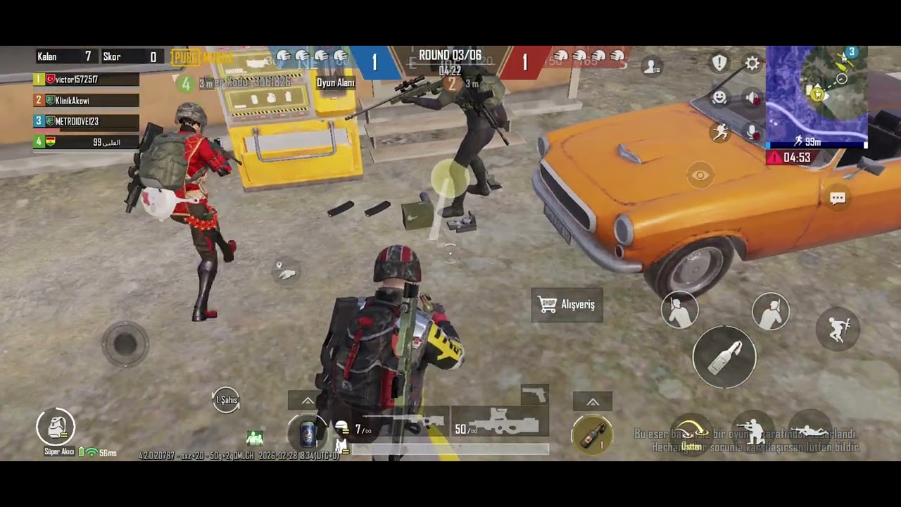 Pubg ama kendimi geliştirdim 